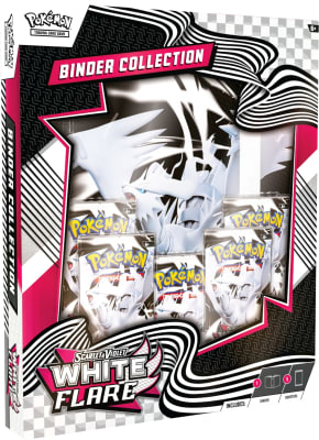 POK White Flare Binder Collection Ingles1