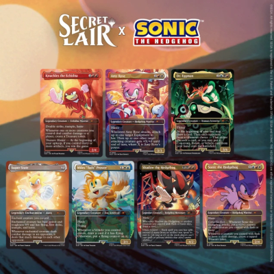 Secret Lair Sonic: Friends & Foes Ingles2