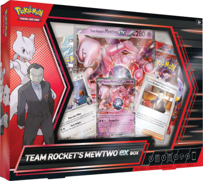 Pokémon Team Rocket's Mewtwo ex Box (ESP/ING)3