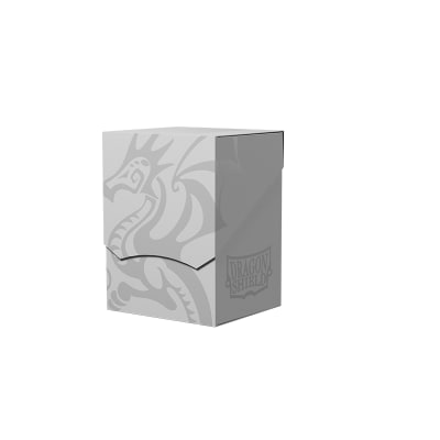 Porta mazo Deck shell Ashen White1