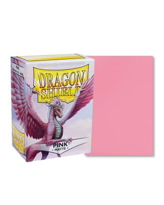 DRAGON SHIELD - SLEEVES STANDARD SIZE PINK MATTE (100)