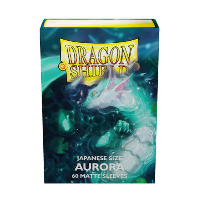 DRAGON SHIELD - SLEEVES JAPANESE SIZE MATTE (60) - AURORA1