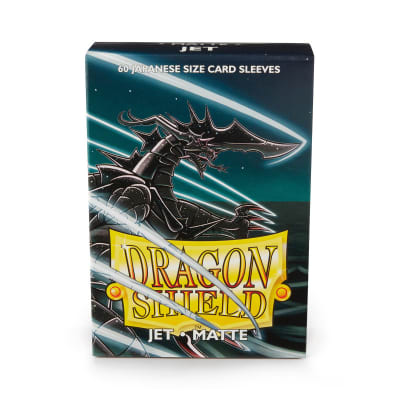 DRAGON SHIELD - SLEEVES JAPANESE SIZE MATTE (60) - JET