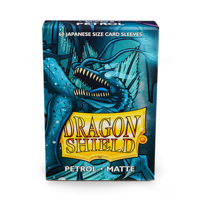DRAGON SHIELD - SLEEVES JAPANESE SIZE MATTE (60) - PETROL
