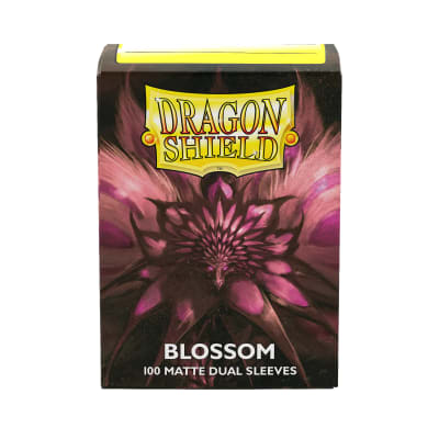 DRAGON SHIELD - SLEEVES STANDARD SIZE MATTE DUAL (100) - BLOSSOM1