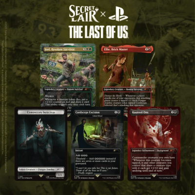Magic The Gathering Secret Lair x Playstation - The Last of Us Part I6