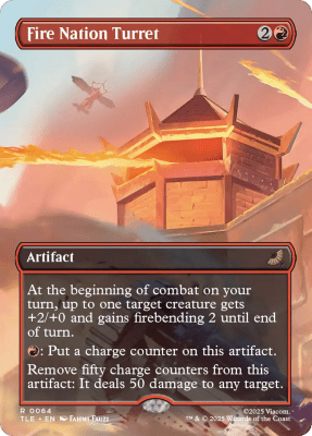 Fire Nation Turret (extended art)