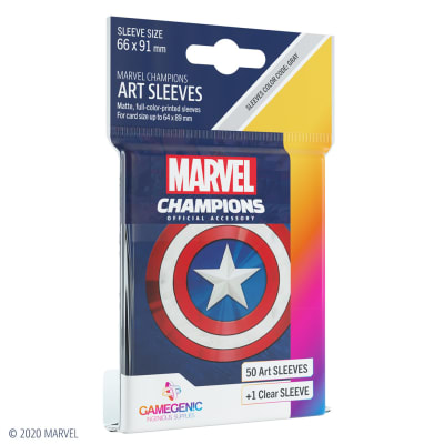 GG Art Sleeves Marvel Champions - Captain America1