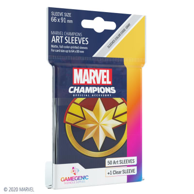 GG Art Sleeves Marvel Champions - Captain Marvel1