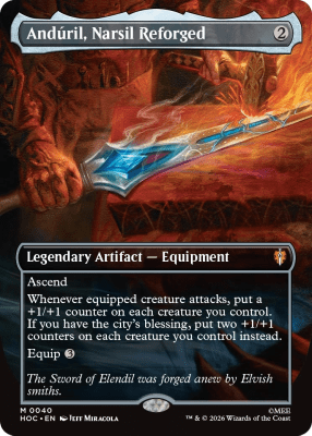 Andúril, Narsil Reforged 00401