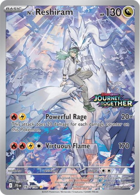 N's Reshiram - 167/159 (Journey Together Stamped)1
