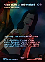 Azula, Flame of Ember Island (Borderless) Foil