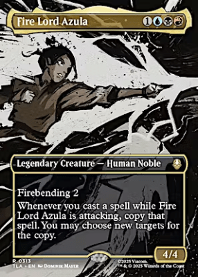 Fire Lord Azula - Borderless