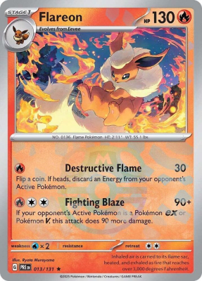 Flareon (Master Ball Pattern) - 013/131