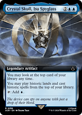 Crystal Skull, Isu Spyglass - Extended Art