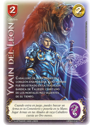 Yvain Del Leon (LBPB25 - Arte Alternativo)1