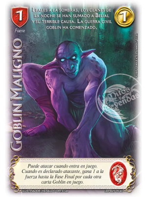 Goblin Maligno (LBPB25 - Arte Alternativo)1