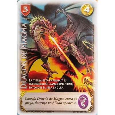 Dragon de Magma CRPB3 013/144 - Foil