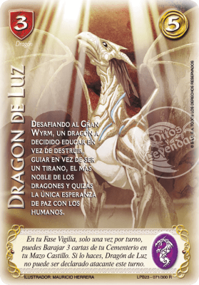 Dragon de luz - Foil