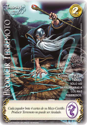 Producir terremoto - Foil