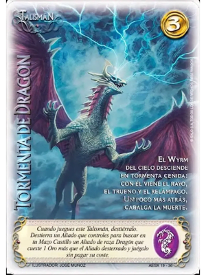 Tormenta de dragon - Foil
