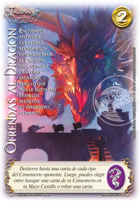 Ofrendas al Dragón - Foil1