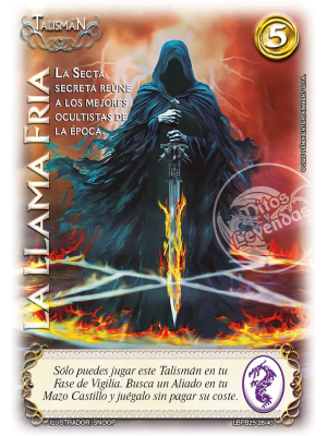 La Llama Fria - Foil1