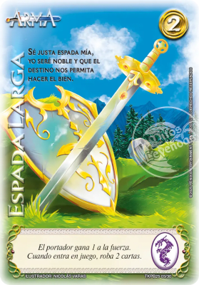 Espada Larga - Foil
