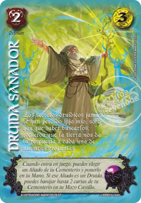 Druida Sanador – Arte Alternativo Foil1