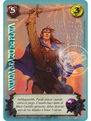 Nuada Brazo De Plata - Arte alternativo Foil