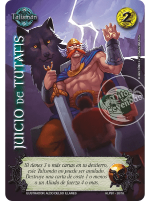 Juicio de Tutatis – Foil lluvia premium