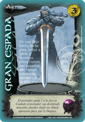 Gran Espada – Foil1