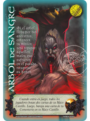 Árbol de Sangre – Arte Alternativo