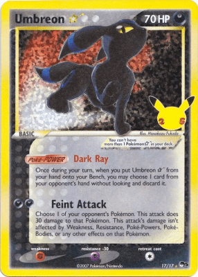 Umbreon Star Celebrations - 17/17