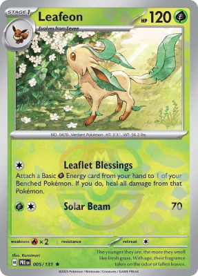 Leafeon (Master Ball Pattern) - 005/131