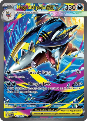 Mega Sharpedo ex - 127/0941