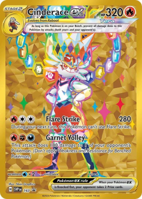 Cinderace ex - 163 Promo