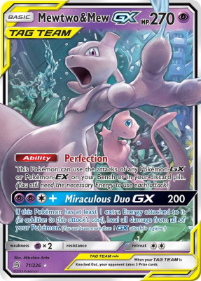 Mewtwo & Mew GX - 71/2361