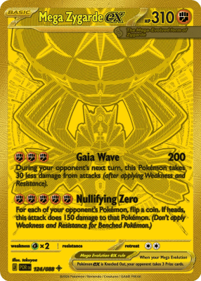 Mega Zygarde ex - 124/088