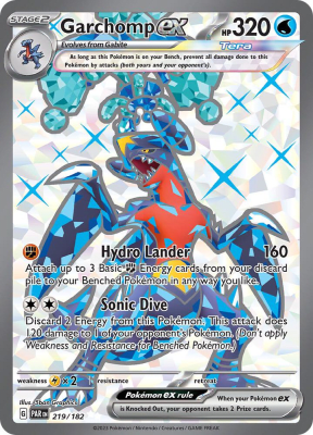 Garchomp ex - 219/1821
