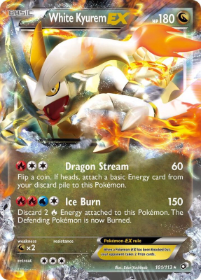 White Kyurem EX - 103/1491