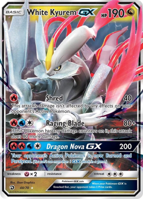 White Kyurem GX - 48/70