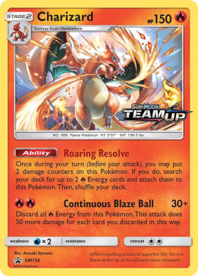 Charizard - SM158 Promo1