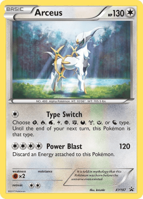 Arceus - XY197 Promo