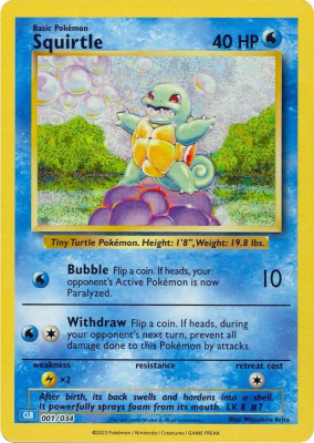 Squirtle - 001/0341