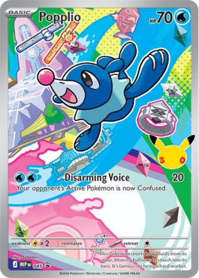 Popplio - 045 Promo