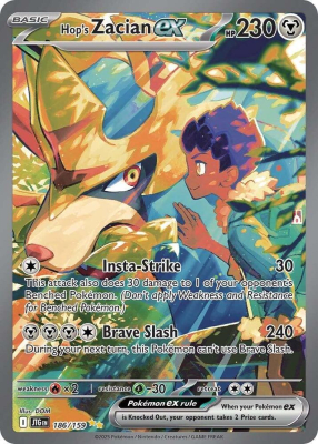 Hop's Zacian ex - 186/1591
