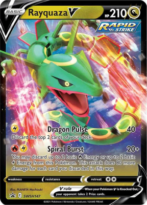 Rayquaza V - SWSH147 Promo1