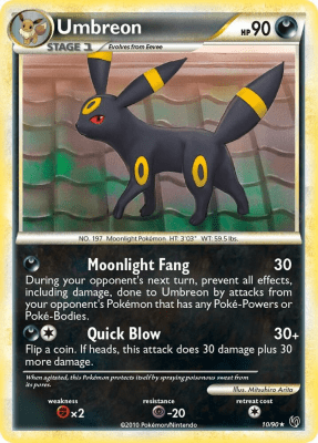 Umbreon - 10/90 (No holo)