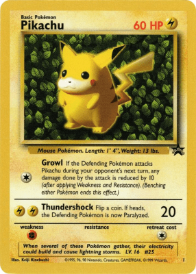 Pikachu - 1 Promo